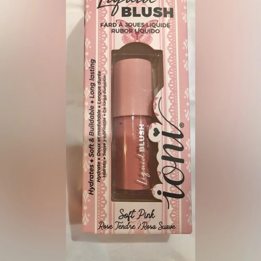 3pack hydrating liquid blush bundle in soft pink, warm‎ rose and rosette new